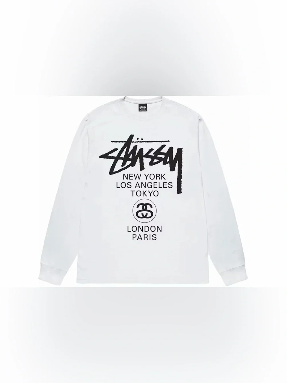 🆕 NWOT Stussy | World Tour Long Sleeve Tee